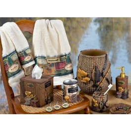 Rather Be Fishing Bath Accessories and Rug