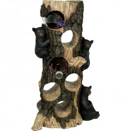 6 Bottle Bear Wine Holder DISCONTINUED