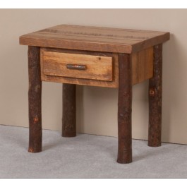 Sawtooth Hickory 1 drawer night table