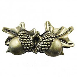 Double Acorn Drawer Pull