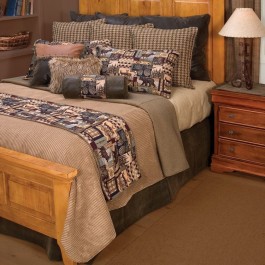 Cabin Collage Bedding