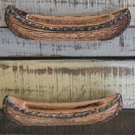 Pair of Canoe Drawer Pulls