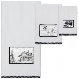 Pencil Sketches Black and White Towels