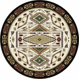 Round Desert Dream Rug