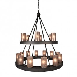 Montecito 2 Tier Candle Chandelier