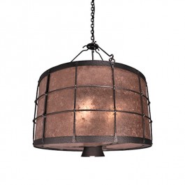 Ferron Forge Chandelier with Down Light