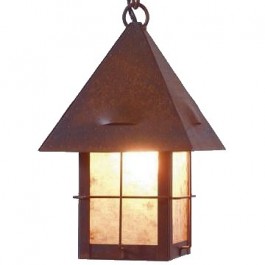 La Paz Rustic Lantern Pendant Light