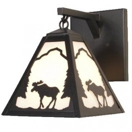 Timber Ridge Moose Hanging Sconce