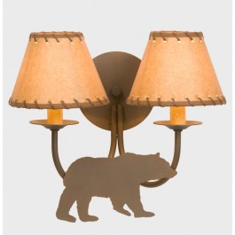 Bear Double Wall Lamp