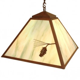 Ponderosa Pine Swag Pendant Light