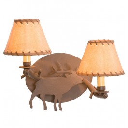 Timber Sconce - Elk