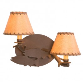 Timber Sconce - Fish