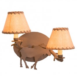 Timber Sconce - Moose