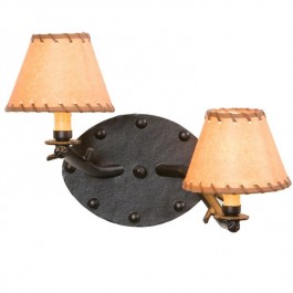 Timber Sconce - Rivets