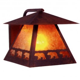 Band of Bears Outdoor Sconce