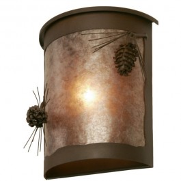 Ponderosa Pine Cone Outdoor Sconce