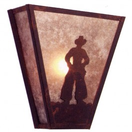 Rootin' Tootin' Cowboy Sconce