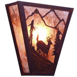 Running Deer Sconce