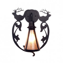 Bavarian Elk Sconce