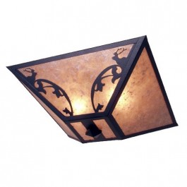 Bavarian Elk Ceiling Light