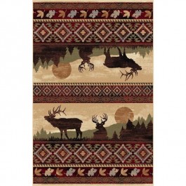 Morning Elk Area Rugs