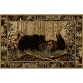 Bear Trio Area Rugs