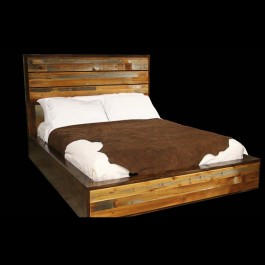 Urban Rustic Platform Beds