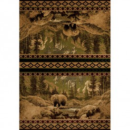 Scenic Bear Area Rugs