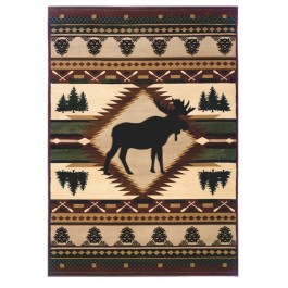 Moose Wilderness Rugs