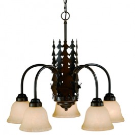 Bryce Deer 5 Light Chandelier