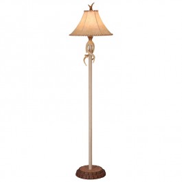 Lodge Antler Floor Lamp