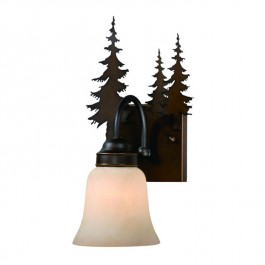 Yosemite Pine Tree Single Wall Sconce 