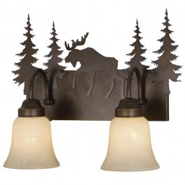 Yellowstone Moose Vanity Lights - 3 Sizes Available