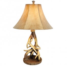 Faux Antler Table Lamp