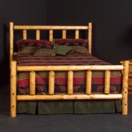 Alpine Log Bed