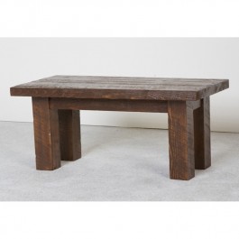 Northwoods Barnwood Rectangle Coffee Table