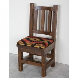 Northwoods Barnwood Upholstered Chair