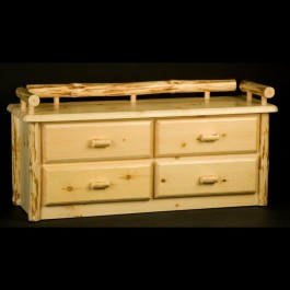 Wilderness Four Drawer Deacon's Bench