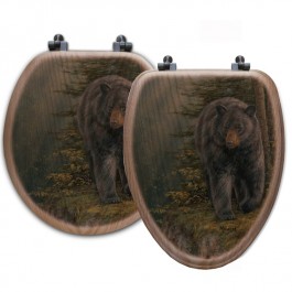 Rocky Outcrop Bear Toilet Seats