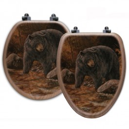 Streamside Bear Toilet Seats