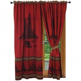 Pair of River Bear Drapes