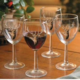 Elk Wine Glasses (Set of 12)