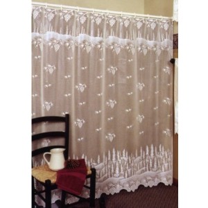 Lace Pinecone Shower Curtain-SOLD OUT
