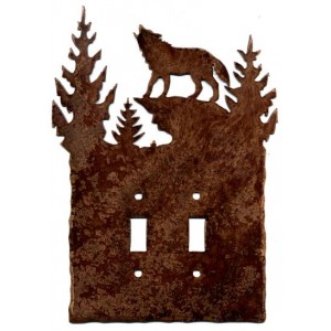 Wolf Light Switch Plates