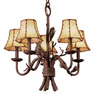 Ponderosa Dinette Chandelier