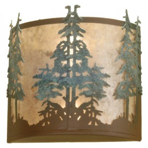 Strunk Tall Pines Wall Sconce