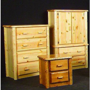 Northwoods Log Chests