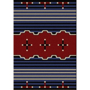 Blue Big Chief Area Rugs