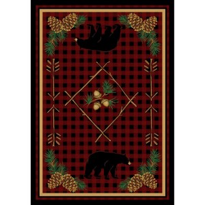 Deep Woods Bear Rug Collection