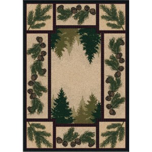 Pine Forest Area Rugs